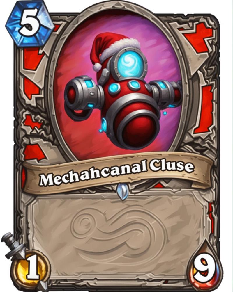 00007-20231110211803-7780-A mechanical Santa Clause bot  Hearthstone Card _lora_SDXL-HearthstoneCard-Lora_0.7_.jpg